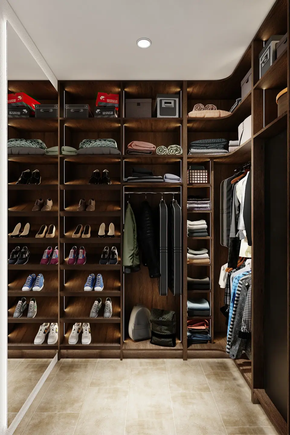 Modern order and warmth