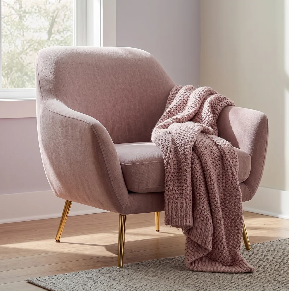 Chair in a warm-toned interior