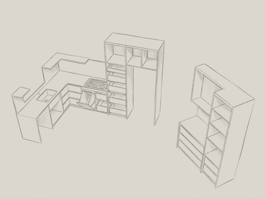 Simplicity and functionality wireframe
